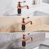 Single-Handle Bathroom Faucet Classic Sink Tap Curved for Vanity