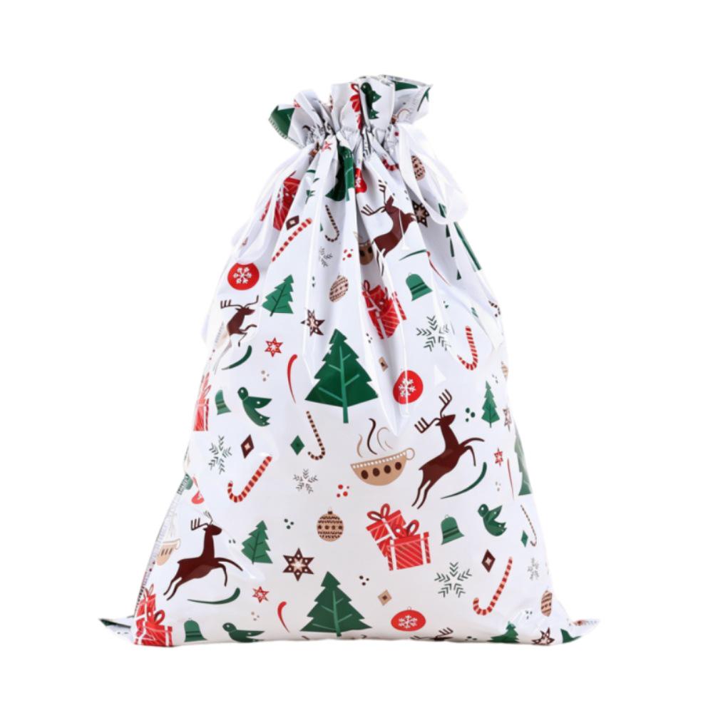 2025 Bestseller Christmas Drawstring Gift Bags Set: Perfect for Candy & More
