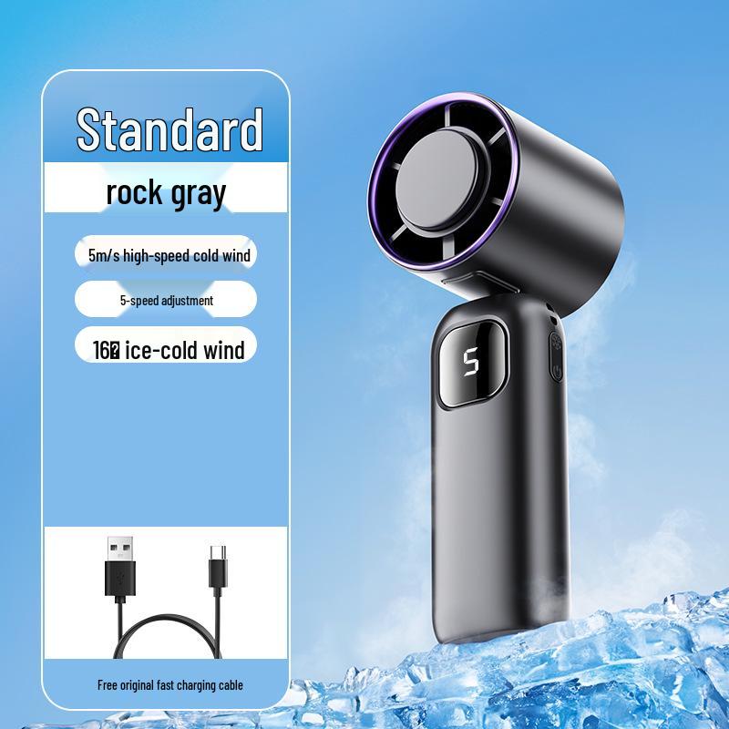 2026 Handheld High-Speed Mini Fan: Silent Cooling for Summer and Dorm Use