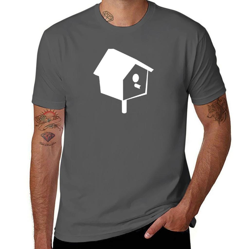 BIRD HOUSE for bird lovers TShirt Street Style Casual Tee Shirt