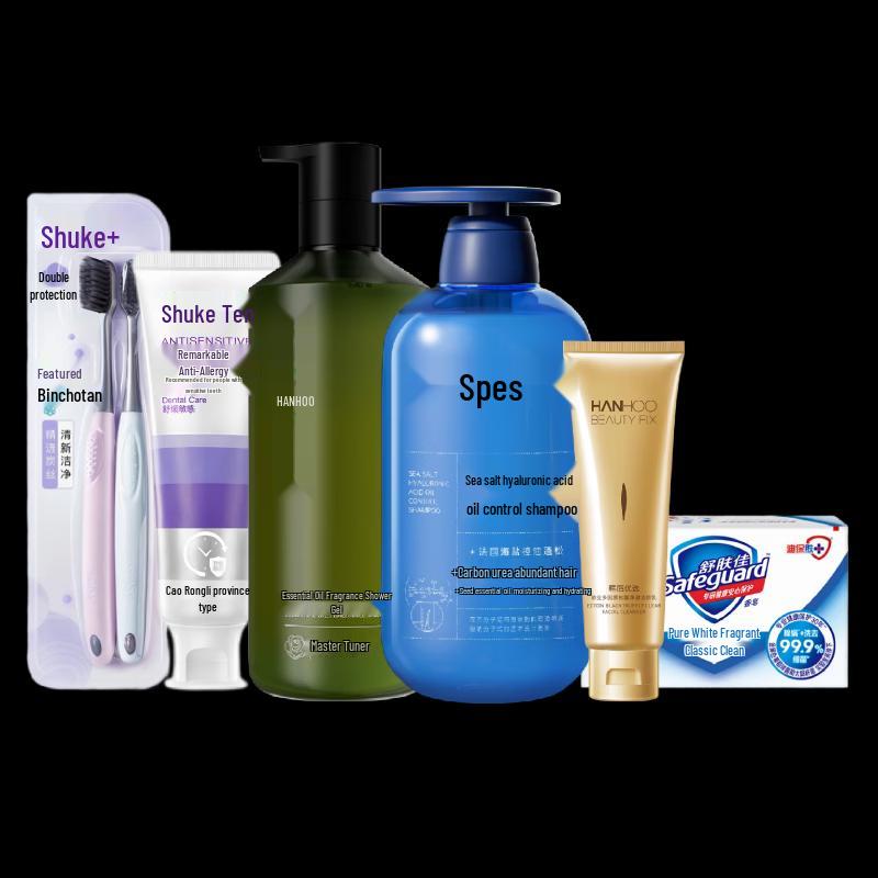 Assorted 6-Piece Personal Care Essentials Set