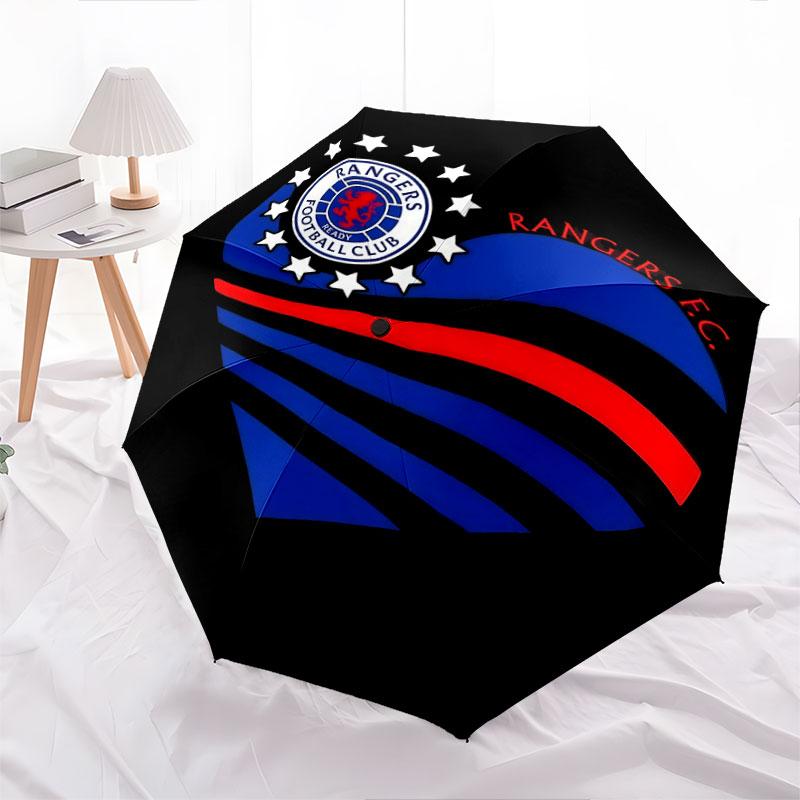 Rangers, Automatic Folding Umbrella, Portable and Foldable Design, 8 Ribs, a Christmas or Birthday Gift.