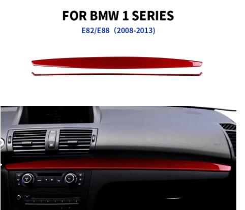 Sticker For BMW 1 Series E82 E88 2008-2013 Accessories Carbon Fiber Car Automatic Special Interior Trim Cover Sticker Styling