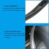 FASTCHE for BMW X5 / X6 Door Handle Outer Cover, Right Side Passenger Door Handle Outer Leather Door Handle Outer Cover Replacement Compatible with