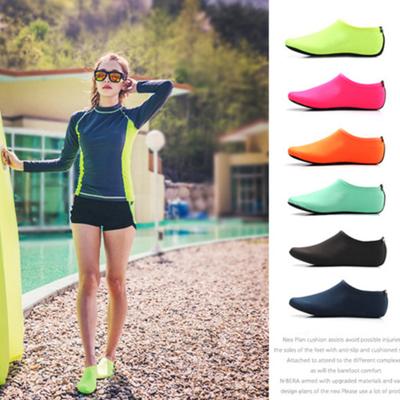 Summer Beach Diving Sport Scuba Socks Non-Slip Barefoot Protector Skin Shoes (Please Order One Size Larger Than Usual)