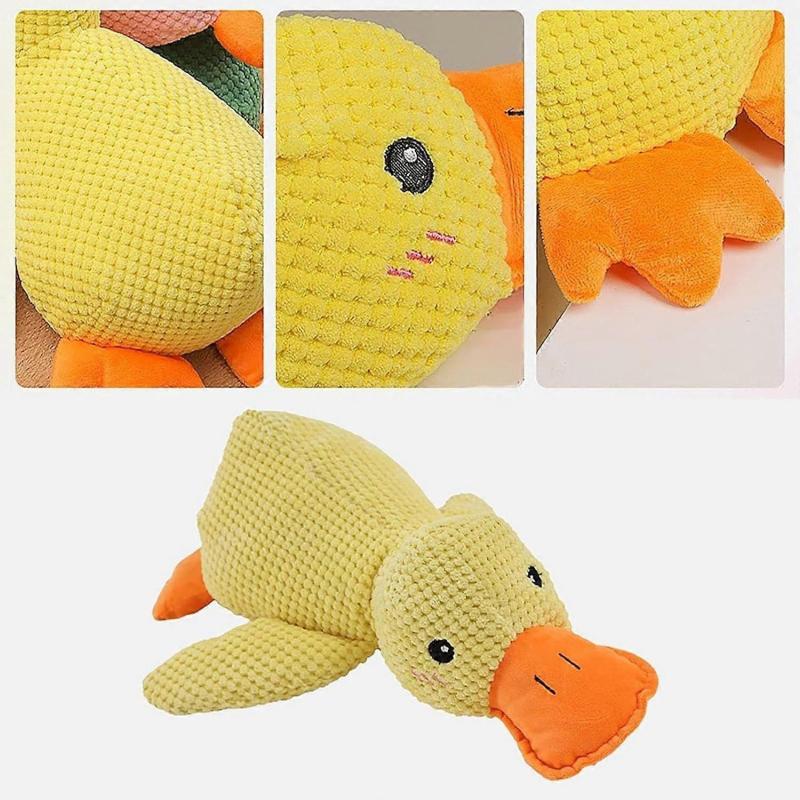 Mellow Dog Calming Duck, The Mellow Dog Duck, Quack Duck Toy, Yellow Plush Duck Toy, The Mellow Dog Calming Pillow, Quack Duck Toy