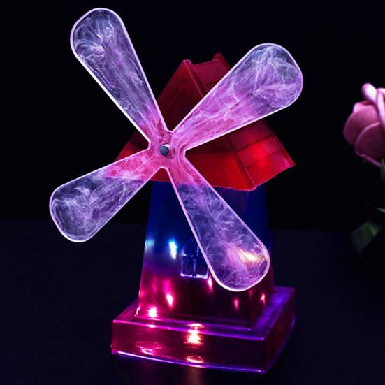 1 Sett DIY Vindmølle Ornament Silikonform Håndlaget Roterende Vindmølle Figur Skrivebordsdekorasjon Håndverk Laging Epoksyharpiks Støpeform