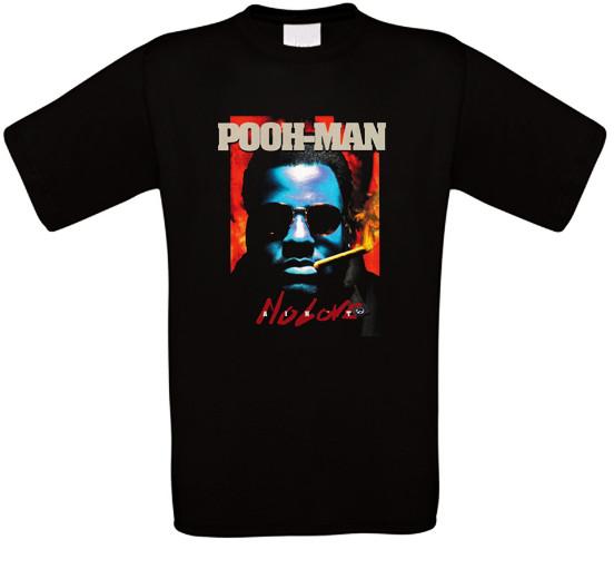 Pooh-Man Aint No Love Rap Hip Hop T-Shirt All Sizes M