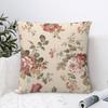 Floral Rose Pattern Pillow Case Sofa Decorative Home Double-sided Print Plush Square Throw Pillow Covers Cushion Decor Cover