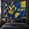 Arazzo Personalizzato da Appendere alla Parete Tessuto con Sfondo Artistico Modello Fenerbahçe FC