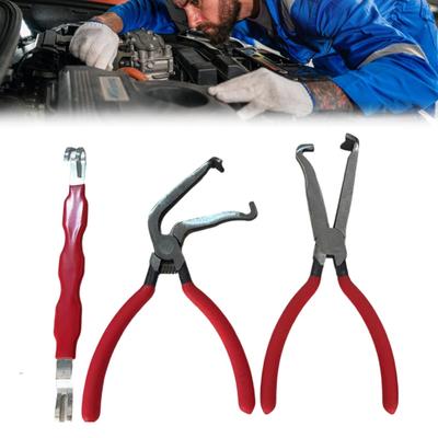 Pelacables Separador Automotriz Herramienta de Extracción 2 en 1 Terminales Eléctricos Conector Cabeza Recta Curva Alicates de Desconexión