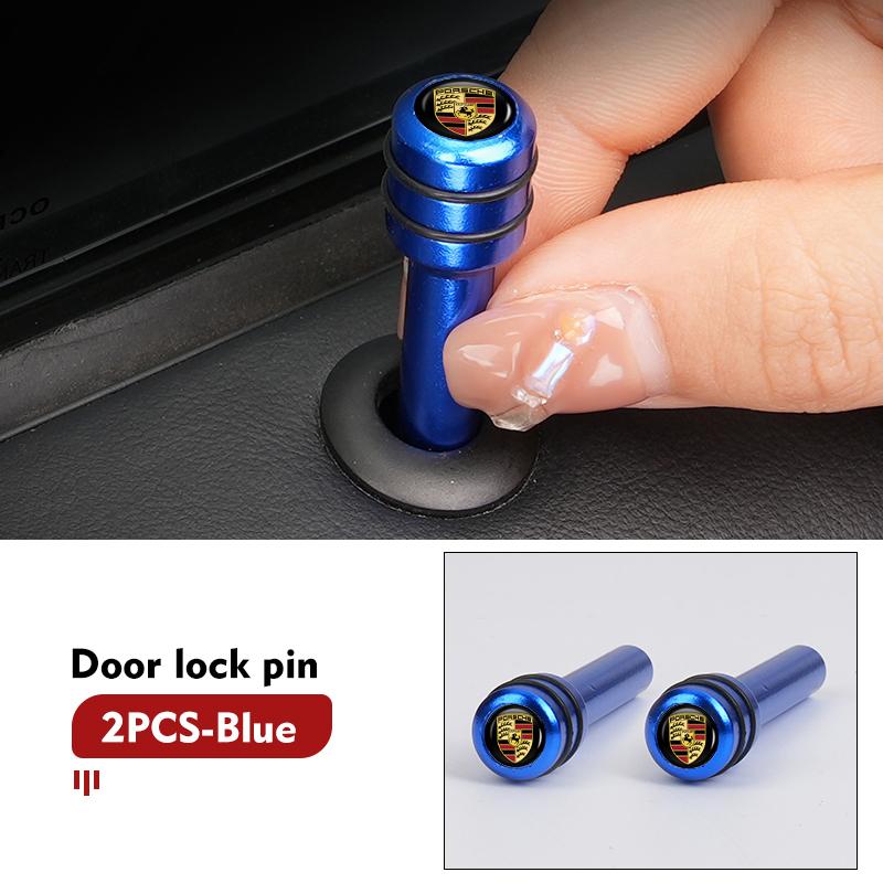 Per Porsche Blocco Porta Auto Manopola Tirante Sicurezza Accessori Assicurazione Panamera 911 Carrera-GT 918-Spyder 997 991 968 Cayman