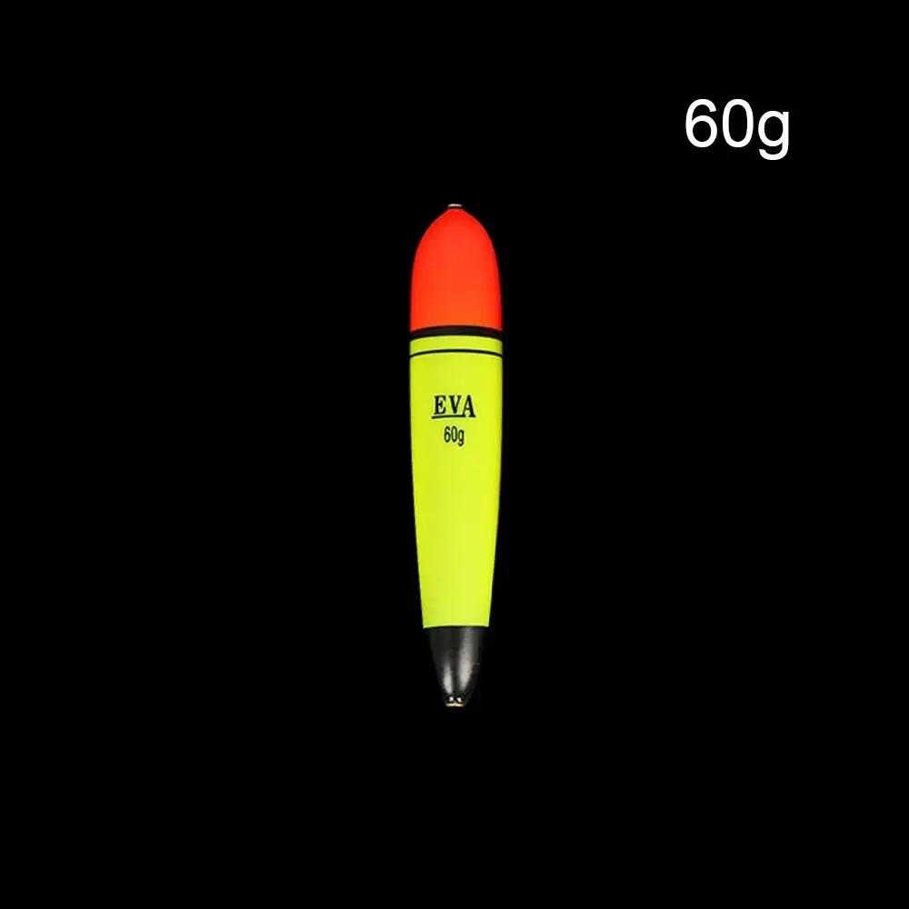 1pc EVA Foam Fishing Float For Beach Fishing Rockfishing Non Water-absorption Far Casting Durale Plastic Fishing Float Ball Boia