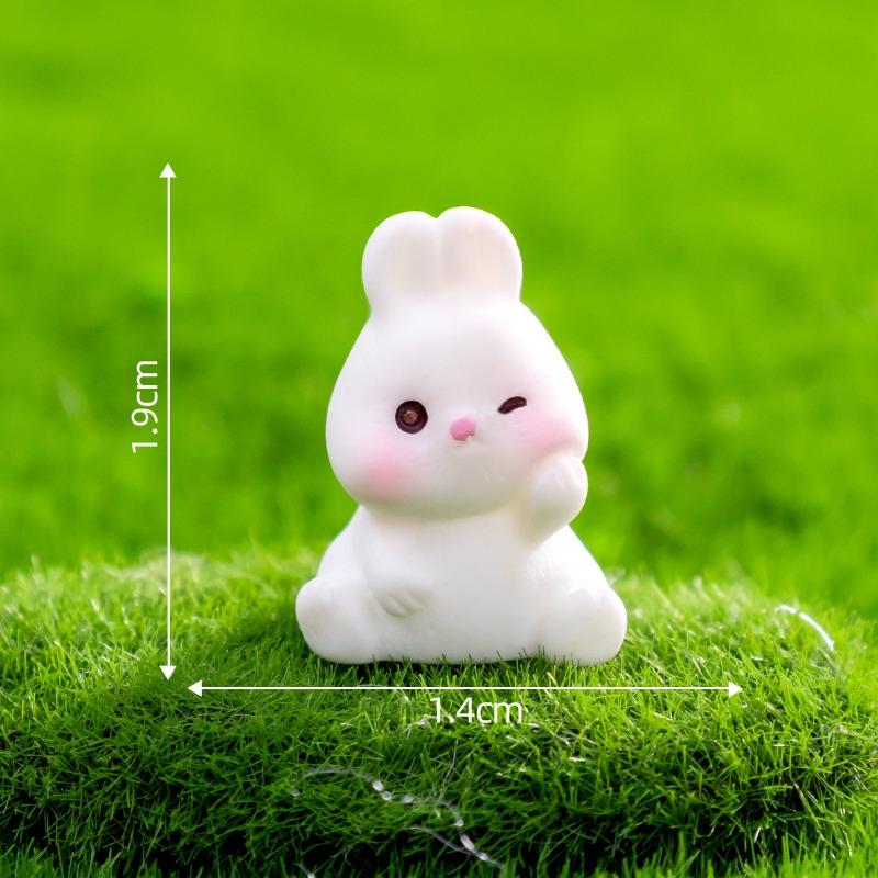 

Микроландшафт Милый Маленький Кролик Животное Сад Ландшафтный Дизайн Декоративные Аксессуары Мини Миниатюра Маленькие Украшения No. 26