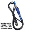 Lightweight 907I 6Pin Soldering Iron Handle for Soldering Stations For 939BD+ 898BD+ 995D 853D 5A Quick Heating Action