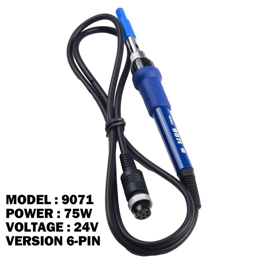 Lightweight 907I 6Pin Soldering Iron Handle for Soldering Stations For 939BD+ 898BD+ 995D 853D 5A Quick Heating Action