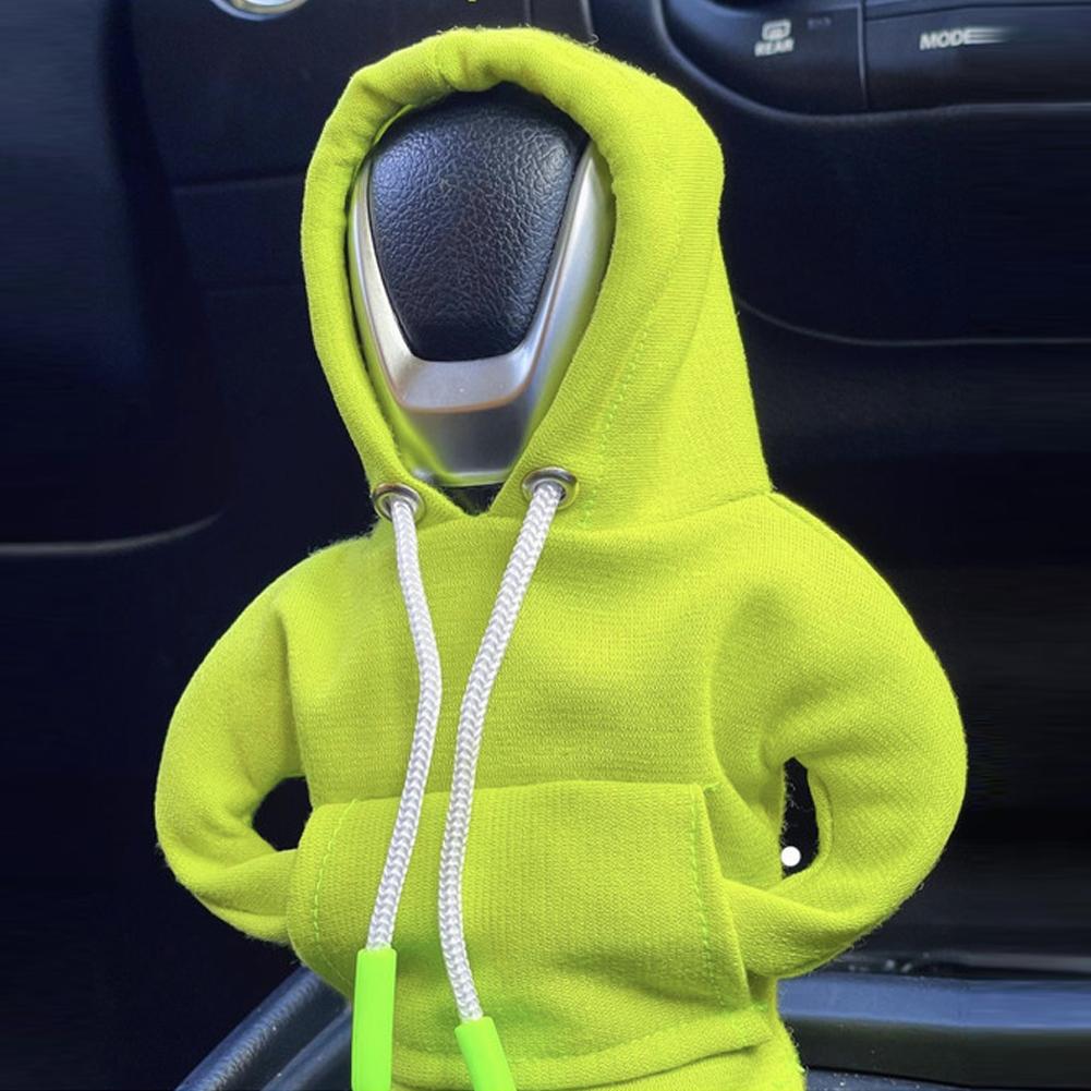 Car Gear Shift Knob Hoodie Poleron Change Speed Lever Sweatshirt Car Gear Shift Cover Hoodie Car Gearbox Hood For Car Gear Lever