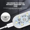Adjustable Brightness Rechargeable Car Atmosphere LED Light with Touch Operation and Eye Friendly Illumination for Trips