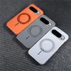 Luxury Rotating Magnetic Stand Carbon Fiber Phone Case for Google Pixel 9 10 Pro XL 9A Magnet Ring Folding Bracket Hard Cover