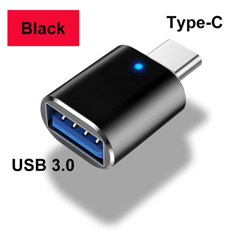 

Світлодіодний адаптер USB 3.0 – тип C, OTG – USB C, роз’єм USB-A – Micro USB Type-C для адаптерів Samsung Xiaomi POCO