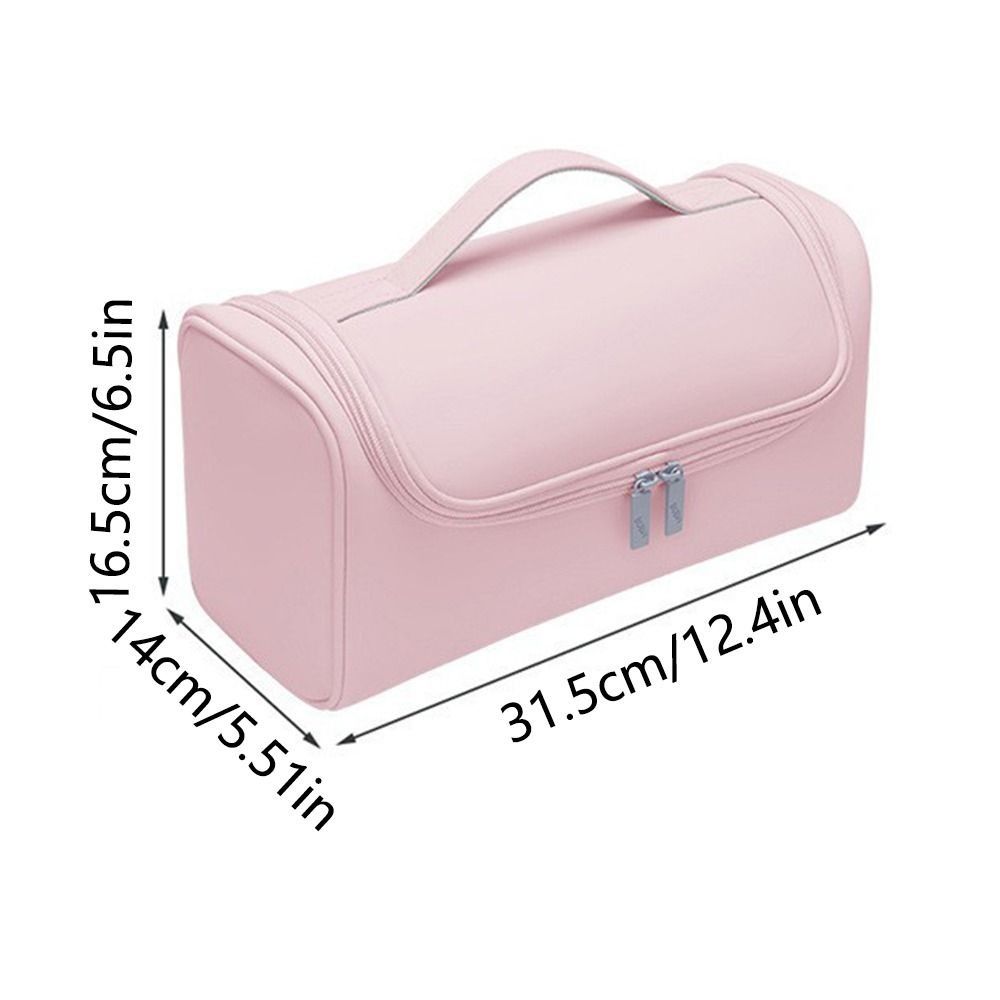 Portable Hair Dryer Case Non-slip Hideable Hanging Hook Curling Iron Storage Bag Water proof Large Capacity Hair Tools Pouch