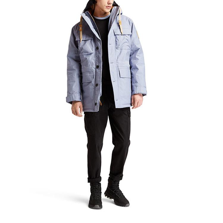 Timberland Down Jacket Men's Storm Blue A22UH-CA0