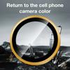 1-3Set 9H Metal CD Ring Tempered Glass Camera Lens Protector For Samsung Galaxy A37 A57 Anti-Scratch HD Clear Protect Cap