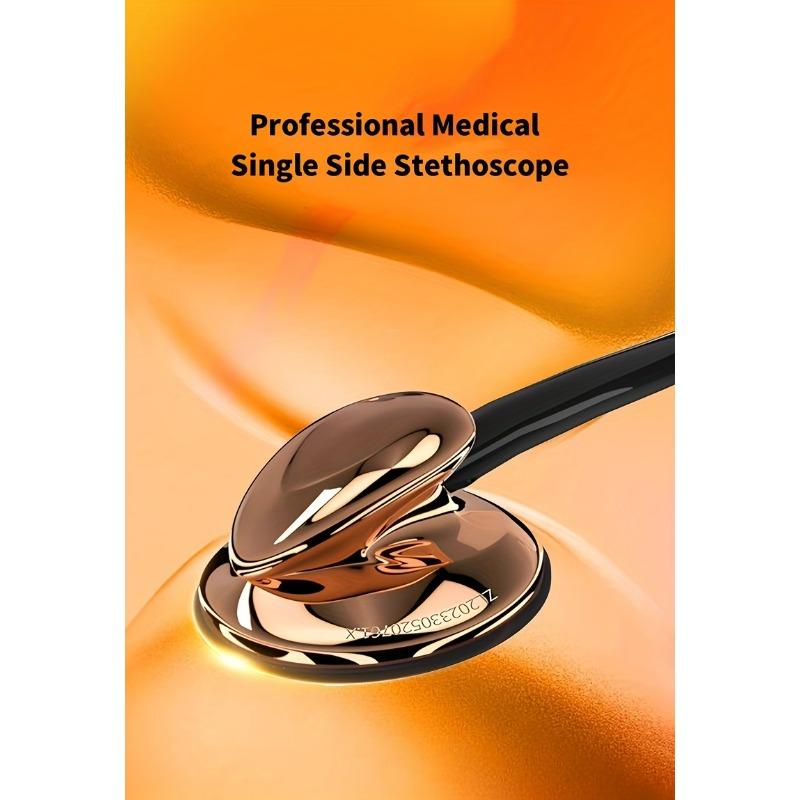 Klassisches einseitiges Stethoskop Kardiologisches Stethoskop für Krankenschwestern, Ärzte, Rettungssanitäter-Studenten, Kinder, für medizinischen und Heimgebrauch