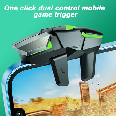 2 ks Mobilní herní ovladač Spoušť Univerzální Snadná instalace Vysoce citlivá Střílet Mířit Herní ovladač Gamepad Grip Joysticky