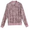 Chiffon Short Jacket Women's Long-sleeved Spring and Autumn Loose Cardigan Jacket Sunscreen Zipper Top Summer