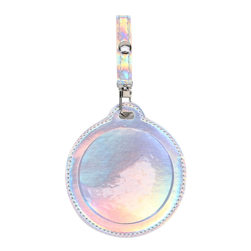 58/75mm Round Badge Protective Case Transparent Window Fan Supplies Waterproof Badge Display Bag Hangable Portable