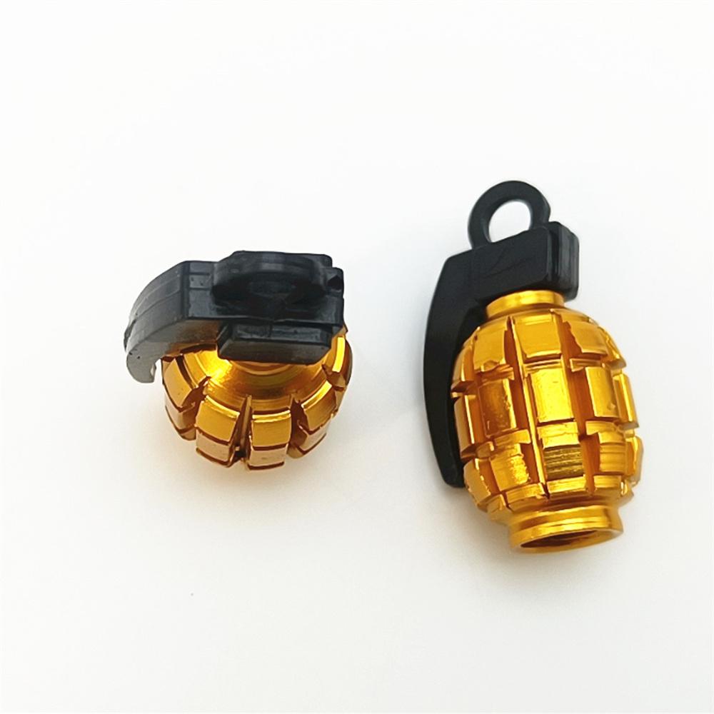 4pcs Fashion Exquisite Pendant Small Hand Grenade Bomb Keychain Pendant