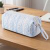 Quilted Travel Case with Handle & Zipper  Travel Organizer Large Capacity for Airwrap Hair Dryer Shark Flexstyle