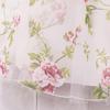 One-Year-Old Baby Girl Princess Birthday Mesh Dress with Flowers & Hair Accessories