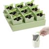 Yousheng Seeds Starter Tray with 9Deep Cells Reusable Germination Kit Seedlings Tray with Transplanting Handles for Indoor Outdoor Greenhouse