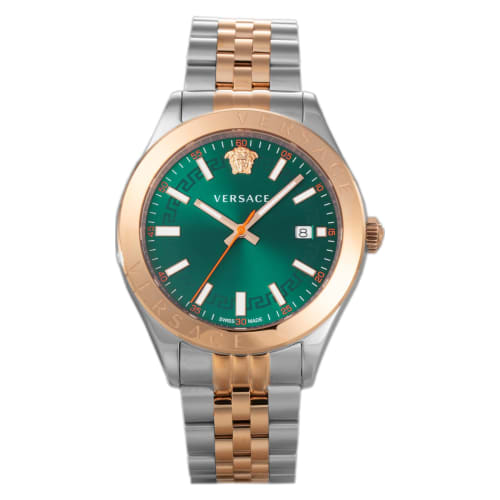 Versace Helenium Casual Watch VEVK01324 Men's Pink Gold