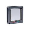 Karlie - 522861 - Cat Flap with 4-Way Locking and Tunnel - Width : 19.2 Cm - Height : 20 Cm - Anthracite