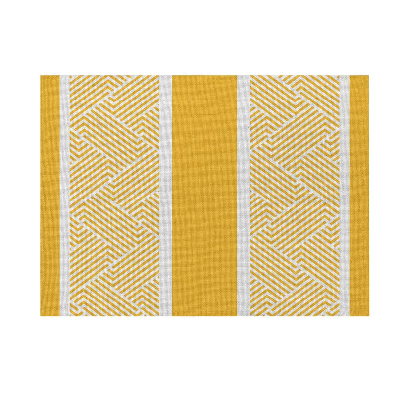 40X30cm Modern Geometric Simple Dining Tables Mat Heat Resistant Linen Placemat For Table Drink Cup Coaster Kitchen Accessories