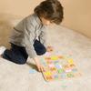 Puzzle Mappy Wooden Alphabet Puzzle, Educational Learning Toys for Toddlers, Safe & Eco-Friendly