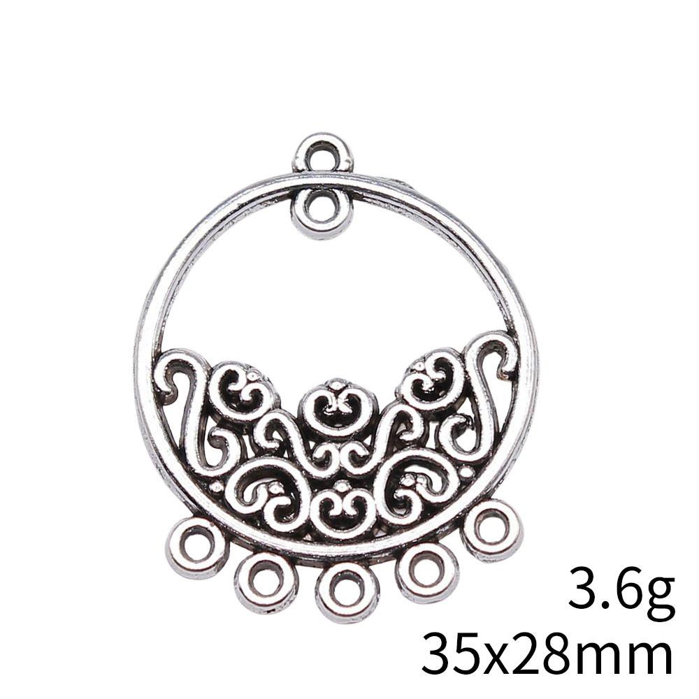 NewArrivals Jewelry Findings Angel Dream Catcher Earring Connector Accessories Parts Women's Bag Accessories For Women