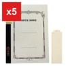 Tsubame Note B5 Notebook, B-Rule 6mm, 35 Lines, with Bookmark, W3012AZ