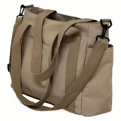 Große Canvas-Umhängetasche, Alltags-Tragetasche, Multifunktionale Damen-Umhängetasche, Handtaschen-Umhängetasche