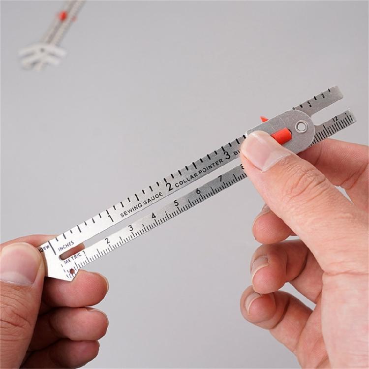 Sewing Measuring Tool Fabric Quilting Ruler Sliding Gauges Sewing Ruler