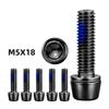 6pcs Multifunctional Bike Disc Brake Pad Bolts Fixing Screws Cycling Accessory for Cycling Maintenance