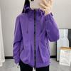 Women Spring Autumn Windbreaker Slim Fit Windproof Sports Jacket Couple Lovers Coat