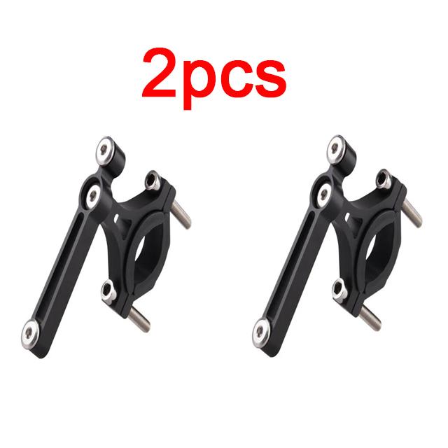 Bicycle Water Bottle Holder Adapter Aluminum Alloy Handlebar Water Cup Rack Bracket Clip Cycling Accessories Conversion Seats Cup Holders 5