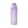 Water bottle high value matte gradual change color plastic cup outdoor large capacity sports water cup flip straw fitness water cup wholesale