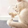 Interaktive Katzensnack-Spender-Spielzeuge transparente Futter-Stopfbälle Katzenspielzeug
