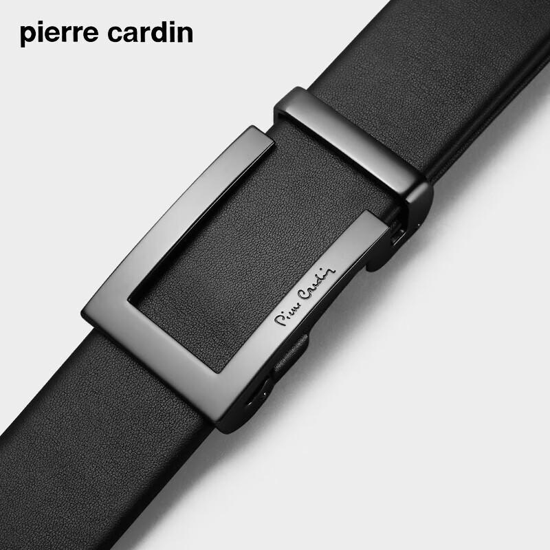 Pierre Cardin Мужской модный кожаный ремень с автоматической пряжкой 115cm