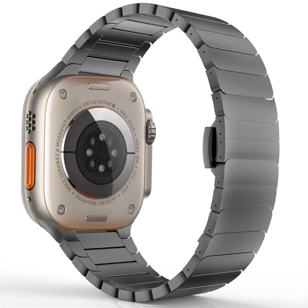 Stainless Steel Strap for Apple Watch Ultra 2 band 49mm 44mm 40mm 45mm 41mm 42mm correa Bracelet iWatch series 7 SE 8 3 6 9 10